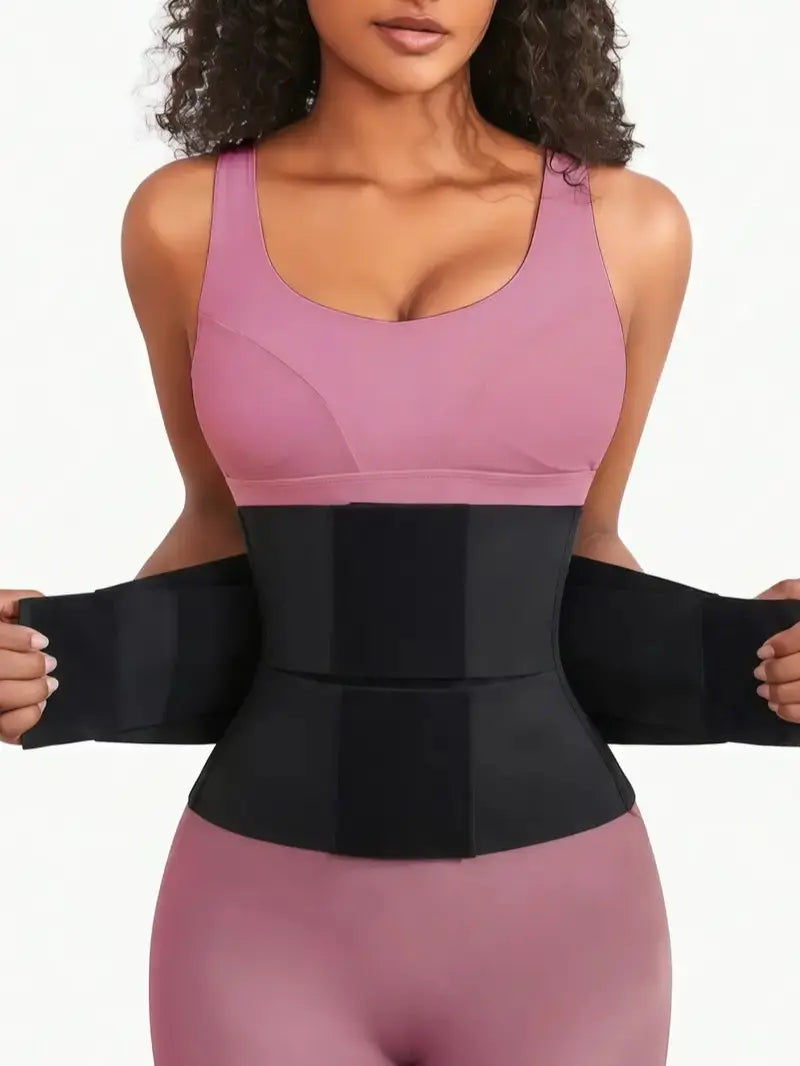 Soft Fabric Waist Wrap for Women, Lightweight Compression Belt for Gym & Posture Support, Adjustable Fitness Accessories for Daily Wear, Accessories for Women