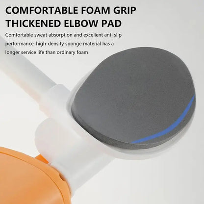 Ab Roller Wheel with Rebound Design, Core Trainer with Elbow Support & Timer, Home Gym Fitness Equipment for Strength Training
