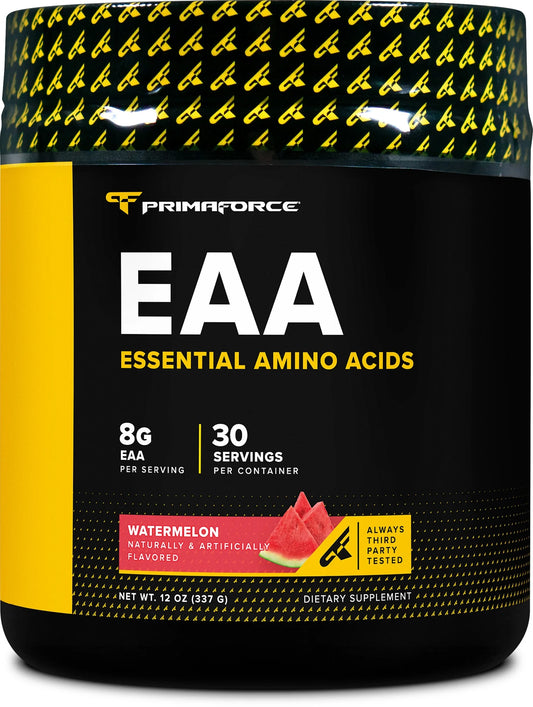EAA Powder 30 Servings (Watermelon) - Essential Amino Acids - Non-Gmo and Gluten Free