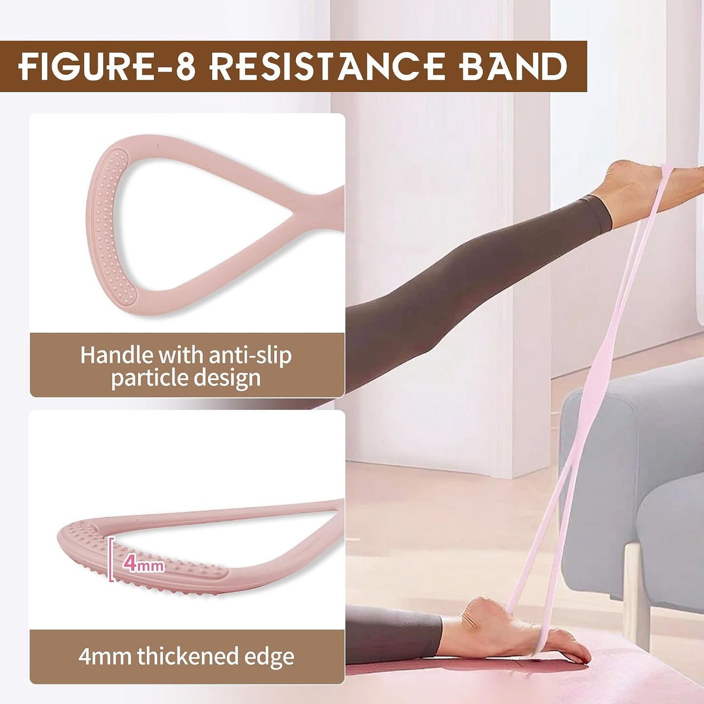 Pilates Essentials Kit for Women, 13.5" Magic Circle Fitness Set | with Mini Ball & Resistance Bands, for Beginner Home Workouts, Including Exercise Guide