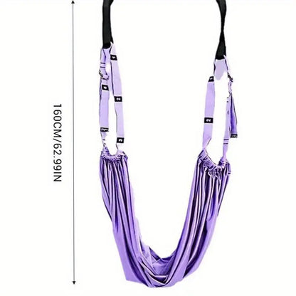 Aerial Yoga Swing, 1 Count Adjustable Aerial Yoga Strap, Yoga & Pilates Equipment for Home Gym, Fitness Equipment for Women & Men, Yoga Band, Exercise Band, Workout Bands