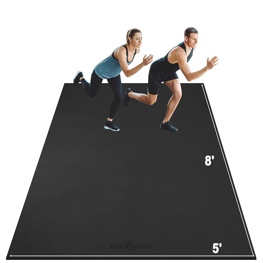 Large Anti-Slip Floor Protection Mat,Fitness Equipment Fitness Sports Mat, Floor Mat, Fitness Mat Non-Slip Highly Durable Underlay Mat Protective Mat for Treadmills