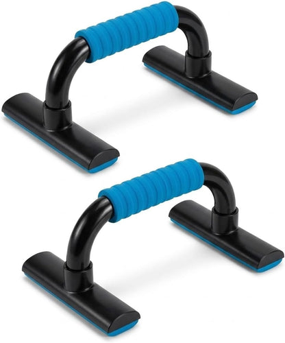 Push up Bars, 4-Inch Elevated Pushup Handles with Wide Non-Slip Base