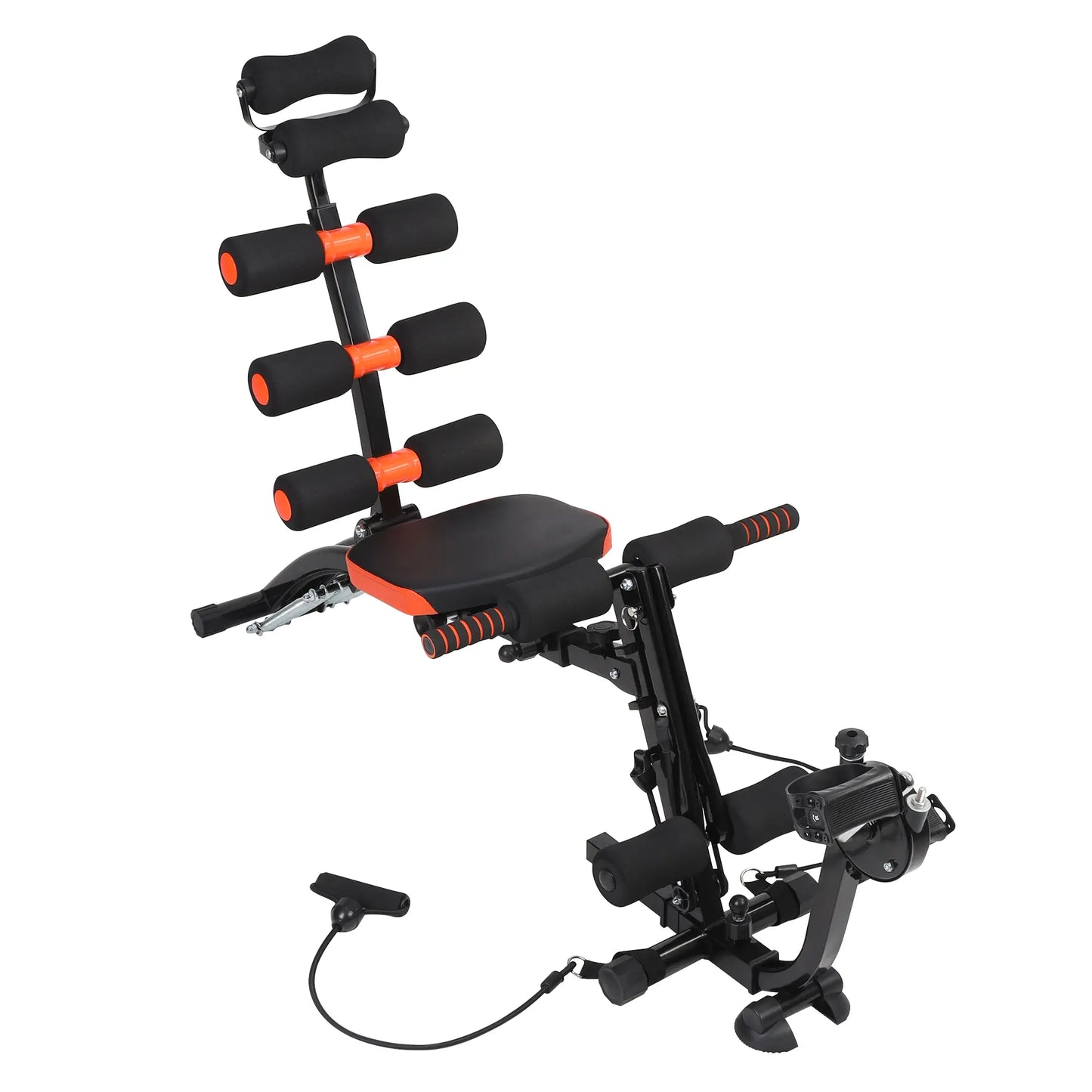 Multi-Functional Adjustable Ab Workout Bench – Sit-Up & Push-Up Exercise Chair for Home Fitness