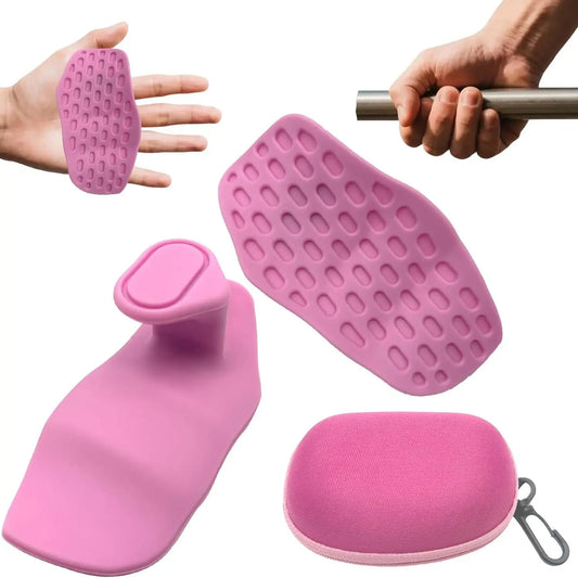 Ergonomic Non-Slip Workout Grips, Gym Weightlifting Pads for Men and Women, Palm Protection for Deadlifts and Fitness Training, Gym Accessories