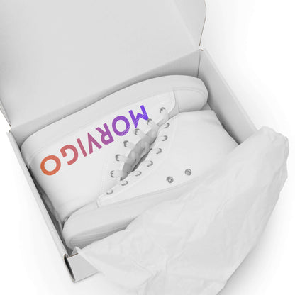 Men’s high top canvas shoes - Morvigo