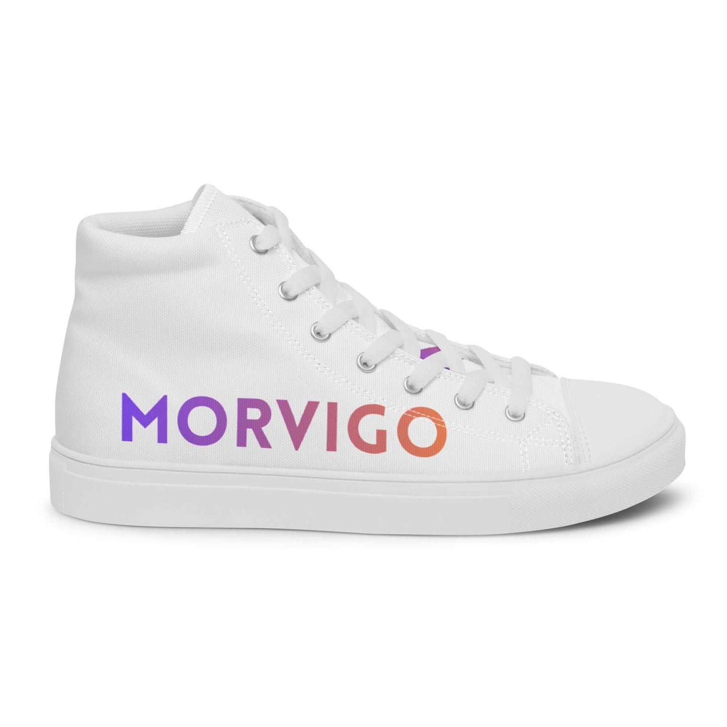 Men’s high top canvas shoes - Morvigo